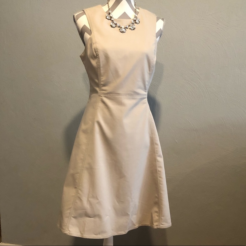Calvin Klein Nude A-Line Dress